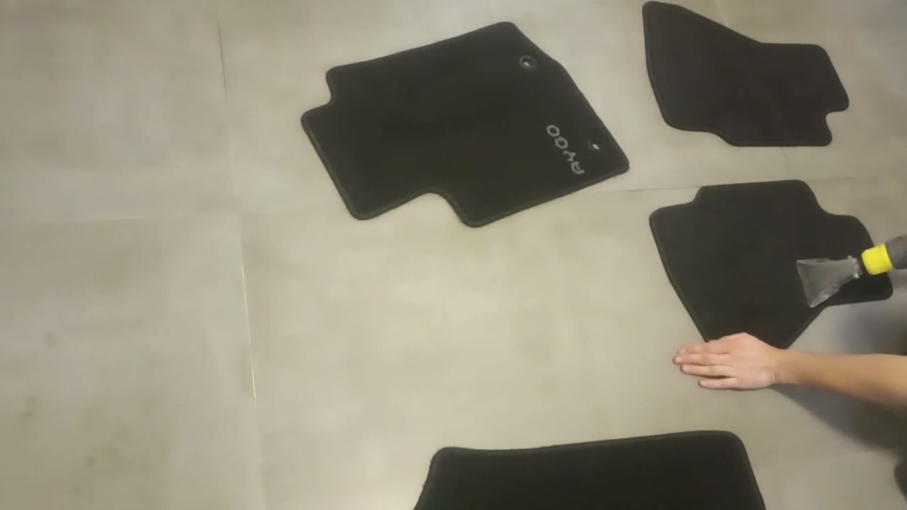 Pranie dywaników samochodowych. Karcher puzzi 8/1