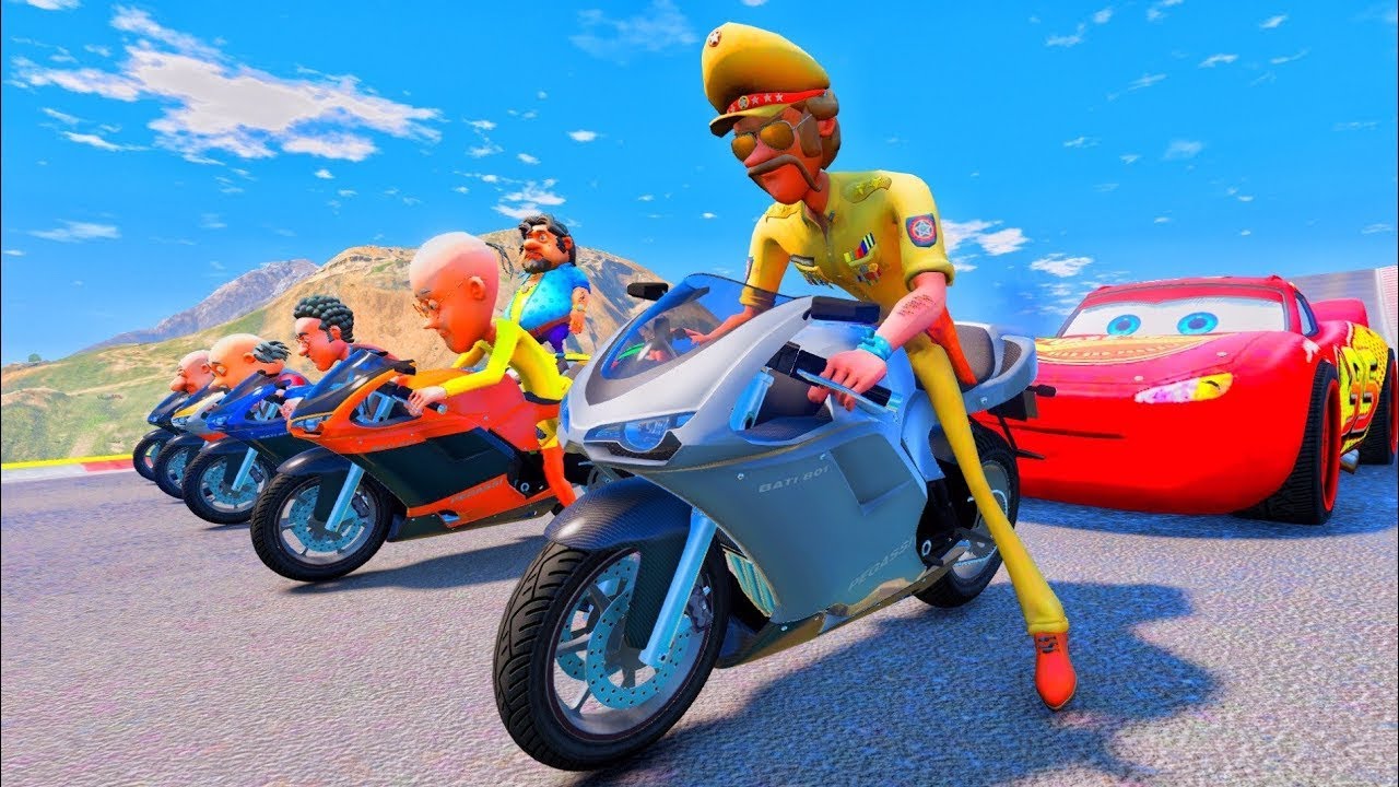 Motu Patlu Parkour Impossible Ramp Challenge Gta 5