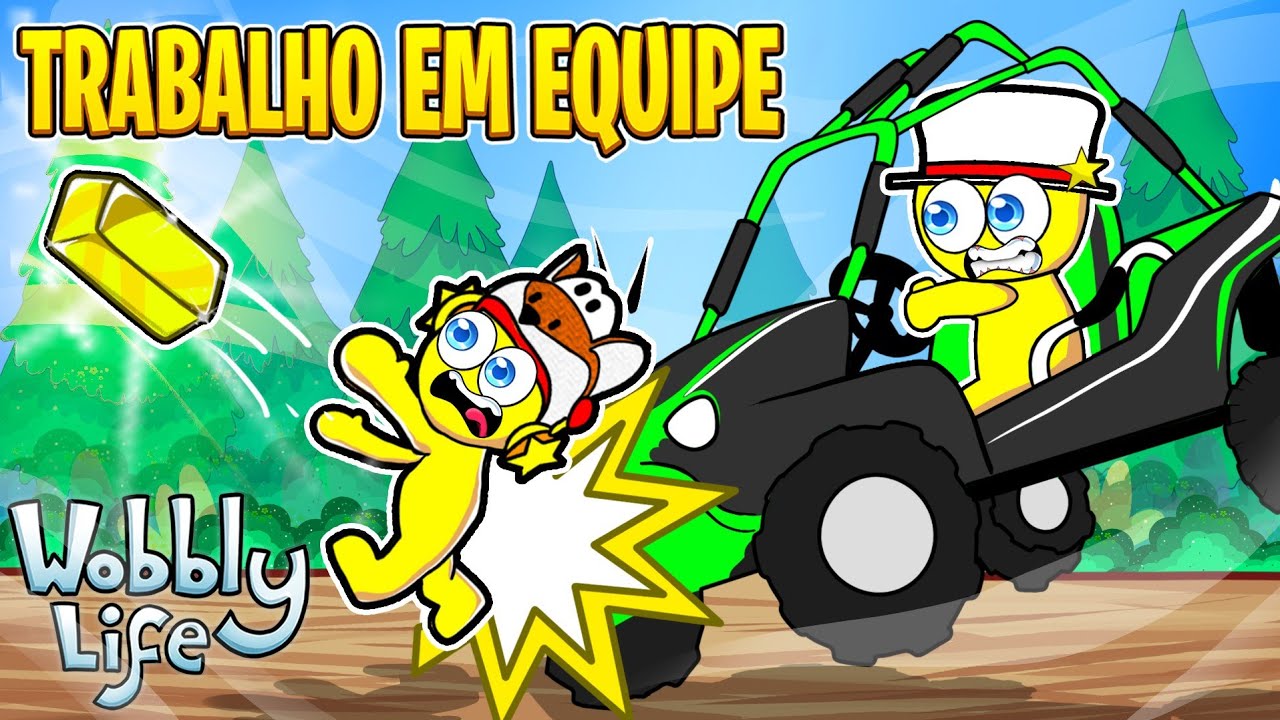 Um Belo Trabalho em Equipe😆Wobbly Life#6