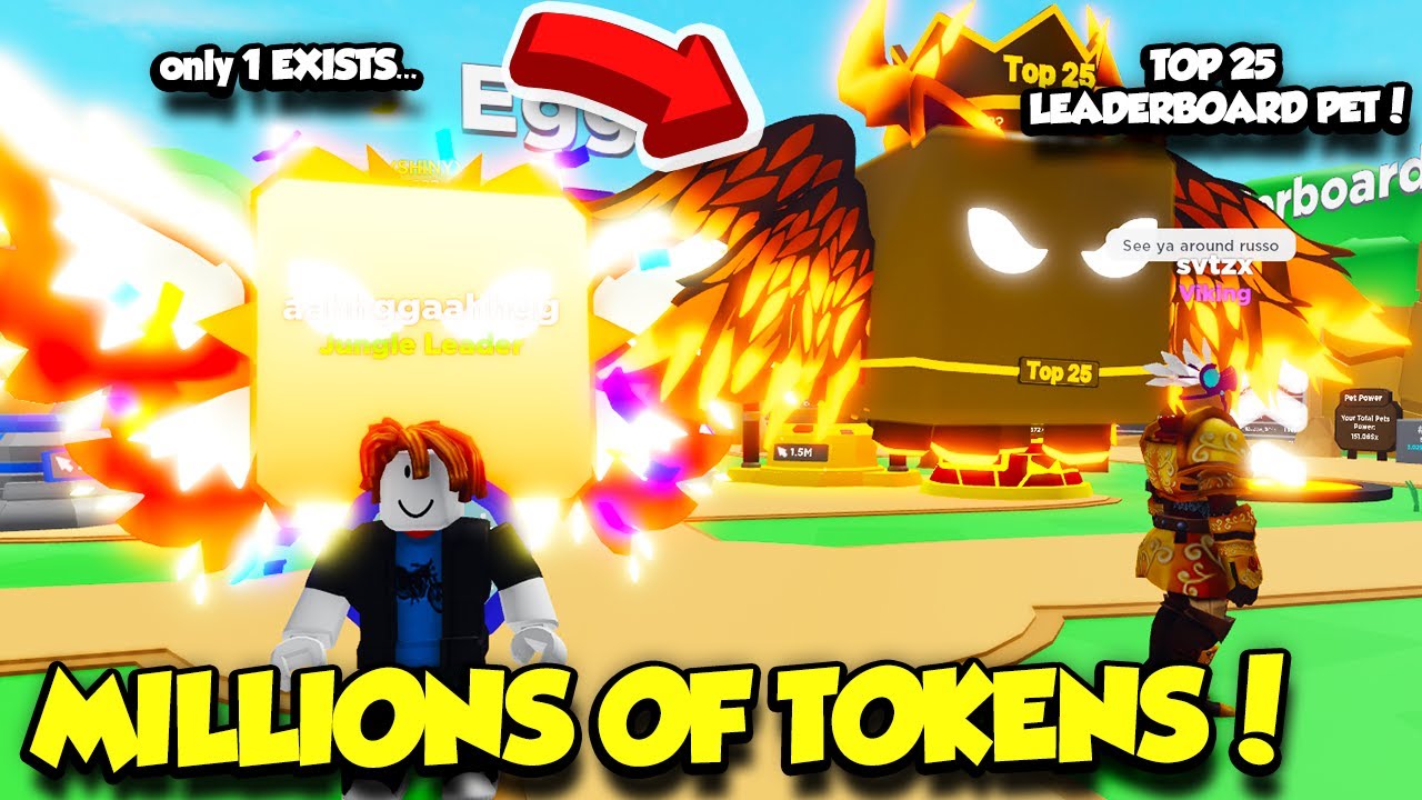 These Pets Are Worth MILLIONS OF TOKENS In Clicker Simulator... (Roblox)