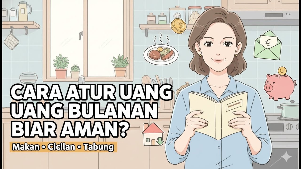 Cara Membagi Uang Belanja Bulanan untuk Makan, Cicilan, dan Tabungan.