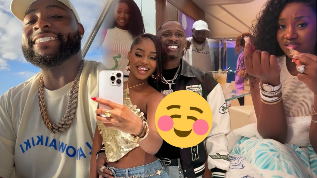  PRISCILLA and chioma  matching watch, couple challenge joining as they enjoy their BAECATION🥰