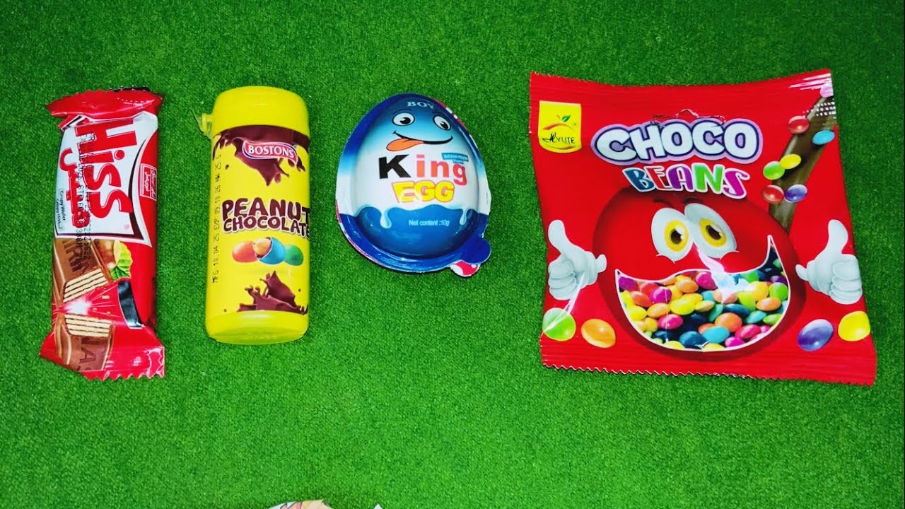 ASMR Popular Candies and chocolates | lots of colourful bunties | unpacking ASMR