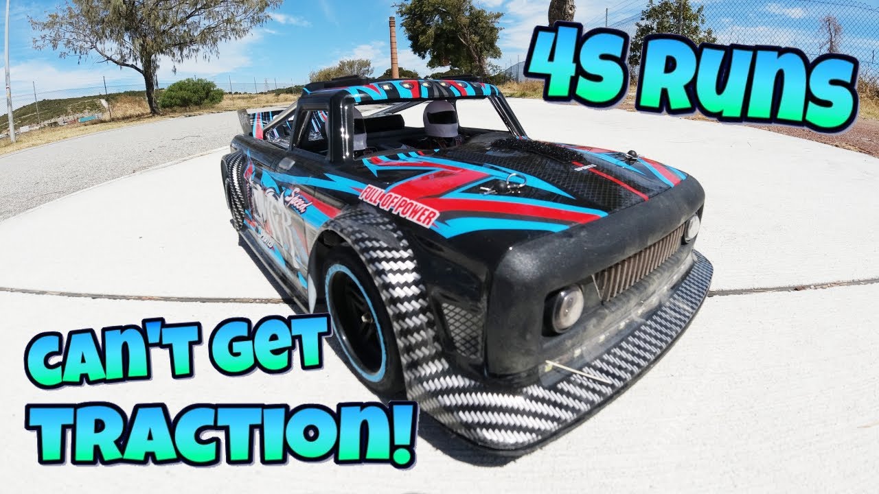 WLTOYS 104072 Speed Runs | First Passes on 4S