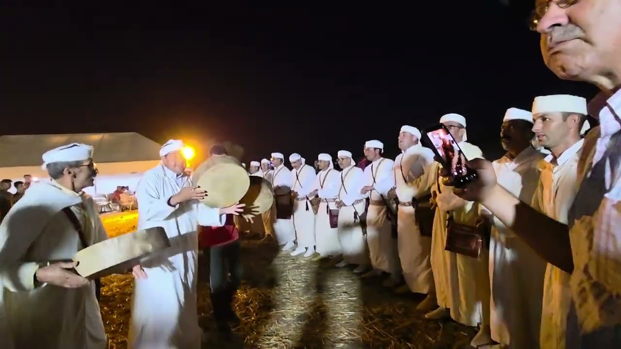 أحيدوس أيت وراين من عرس عائلي من واد المالح( الجزء الأول ) Ahidous ait warayan 