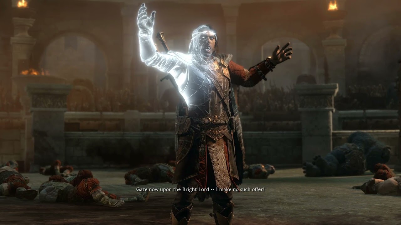Middle earth&trade; Shadow of War&trade; - Bright Lord's Arena Speech (I COME FOR HIM)