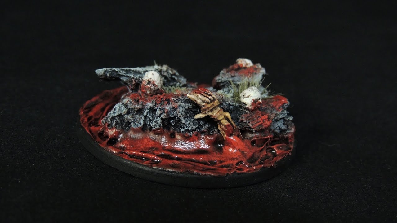 How To Make Blood Bases For Khorne- Tutorial