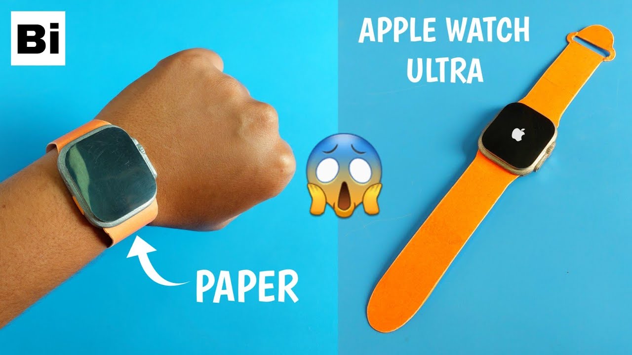 Apple Watch Ultra from Paper😱