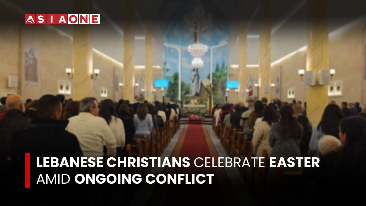 Lebanese Christians Celebrate Easter Amid Ongoing Conflict | Asia One News