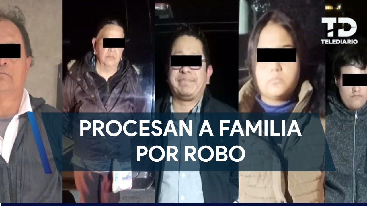 Procesan a familia por robo en la colonia Mitras centro en Monterrey