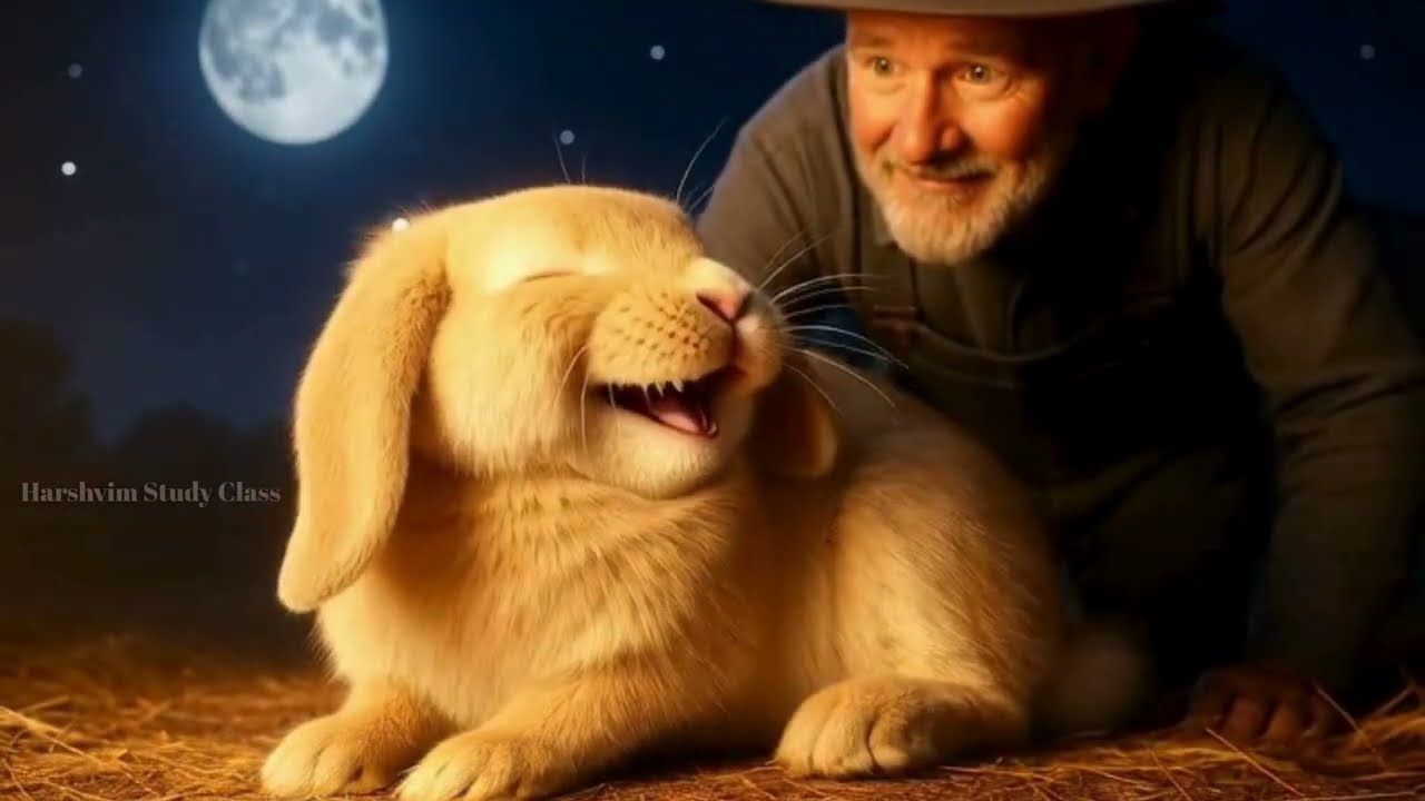 🌙 Night Farm Animals Sounds 🐄🐐 | Old MacDonald Calm Music | Learn Farm Animals for Kids