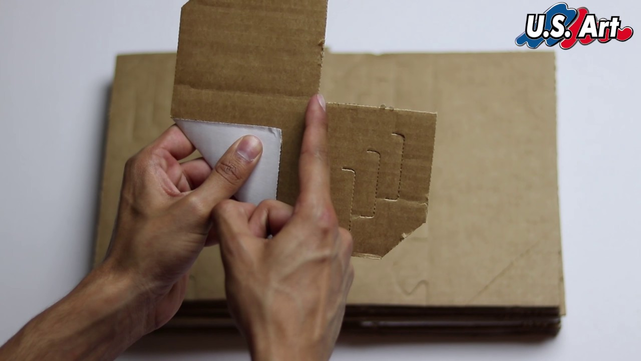 US Art Frames  - How to Fold a Corner Protector for Picture Frames
