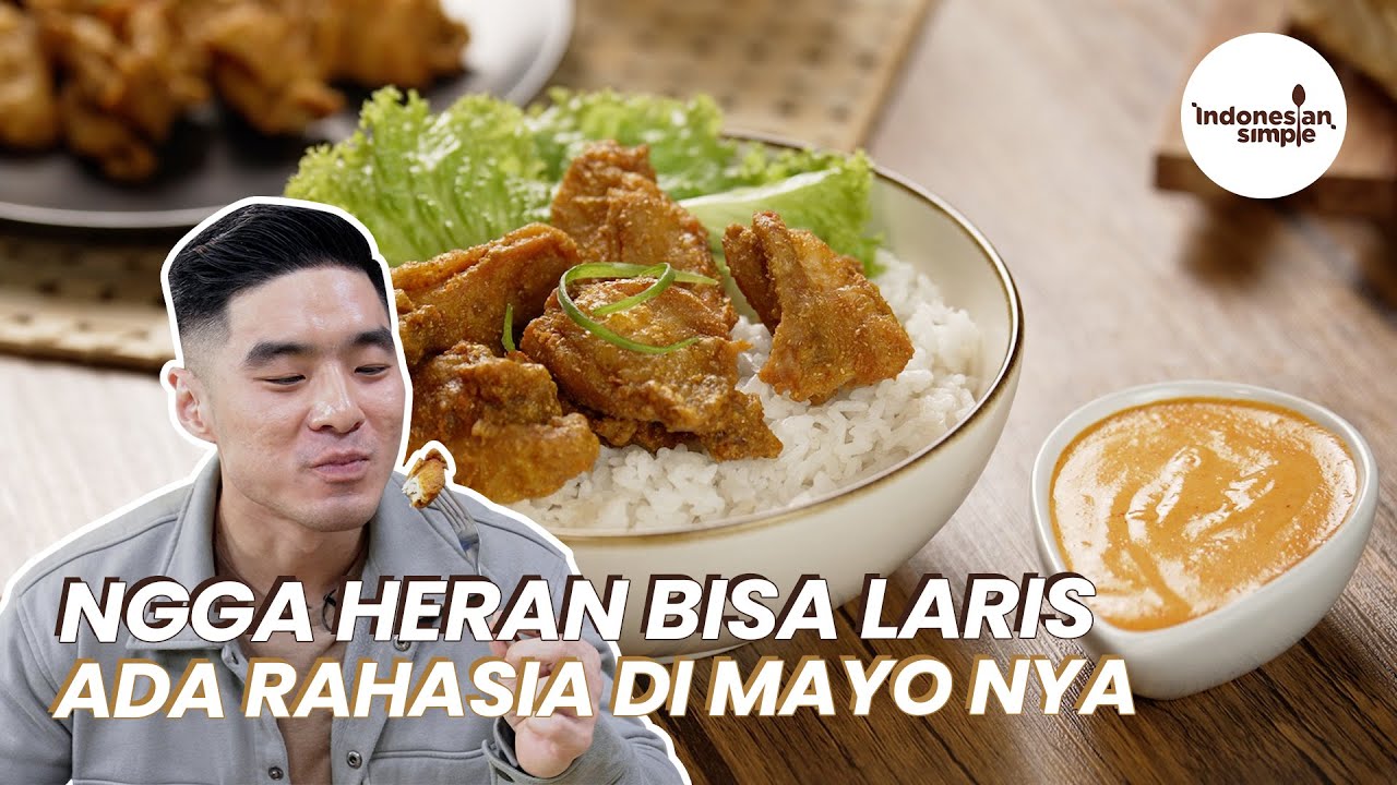 NGGA HERAN BISA LARIS! INI RAHASIANYA | Chicken Karage Mayo Pedas Gurih