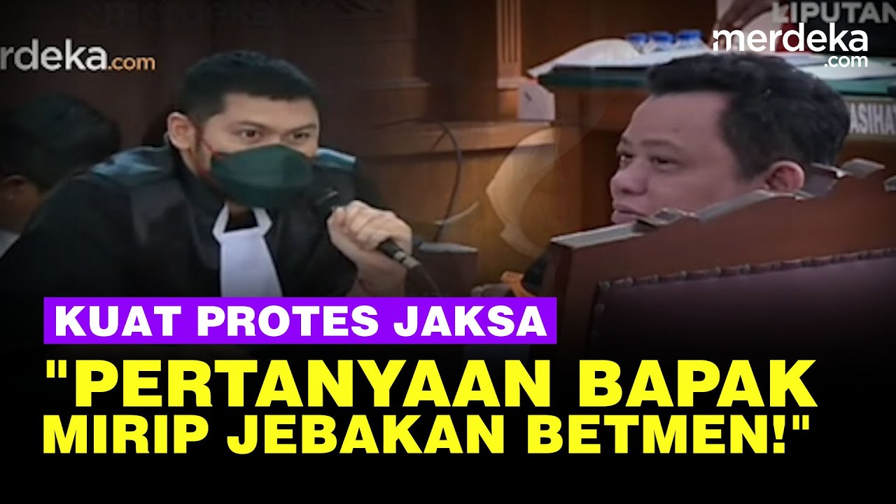 Kuat Ma'ruf Sebut Pertanyaan Jaksa 'Jebakan Batman', Minta Langsung Ditembak Saja