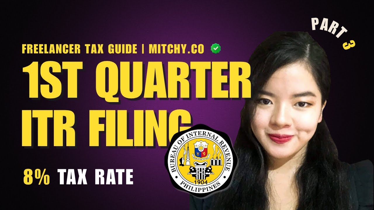 How I Filed My 1st Quarter Taxes for 2025 as a Freelancer |  Step-by-Step + Google Sheet Tracker
