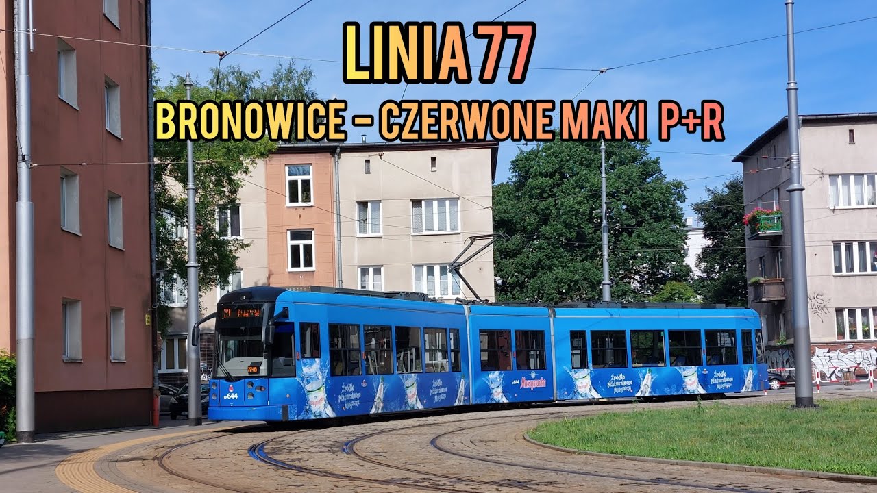 Bombardier NGT6-2 RP644 - MPK Kraków Linia 77