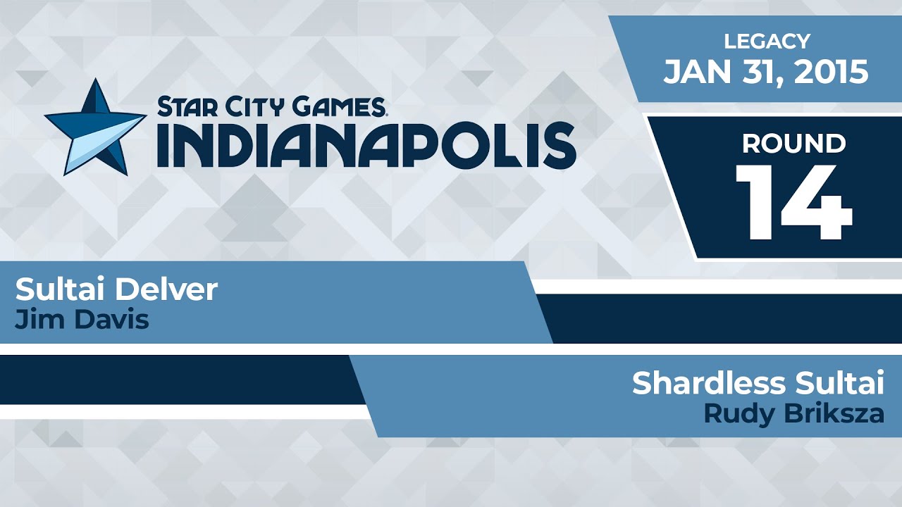 SCGINDY: Round 14 - Jim Davis vs Rudy Briksza | Legacy