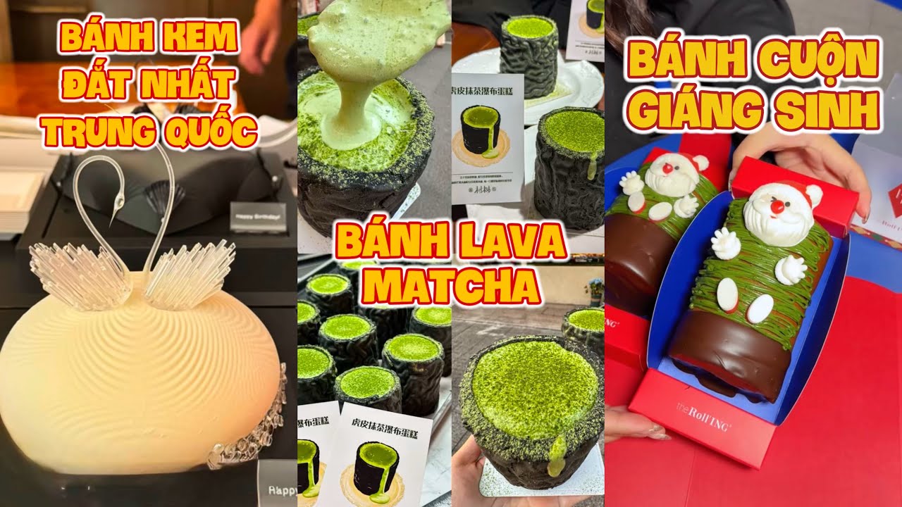 TỔNG HỢP BÁNH NGỌT ĐẸP ĐỘC LẠ - XEM LÀ MÊ | LĂN LỘN ẨM THỰC