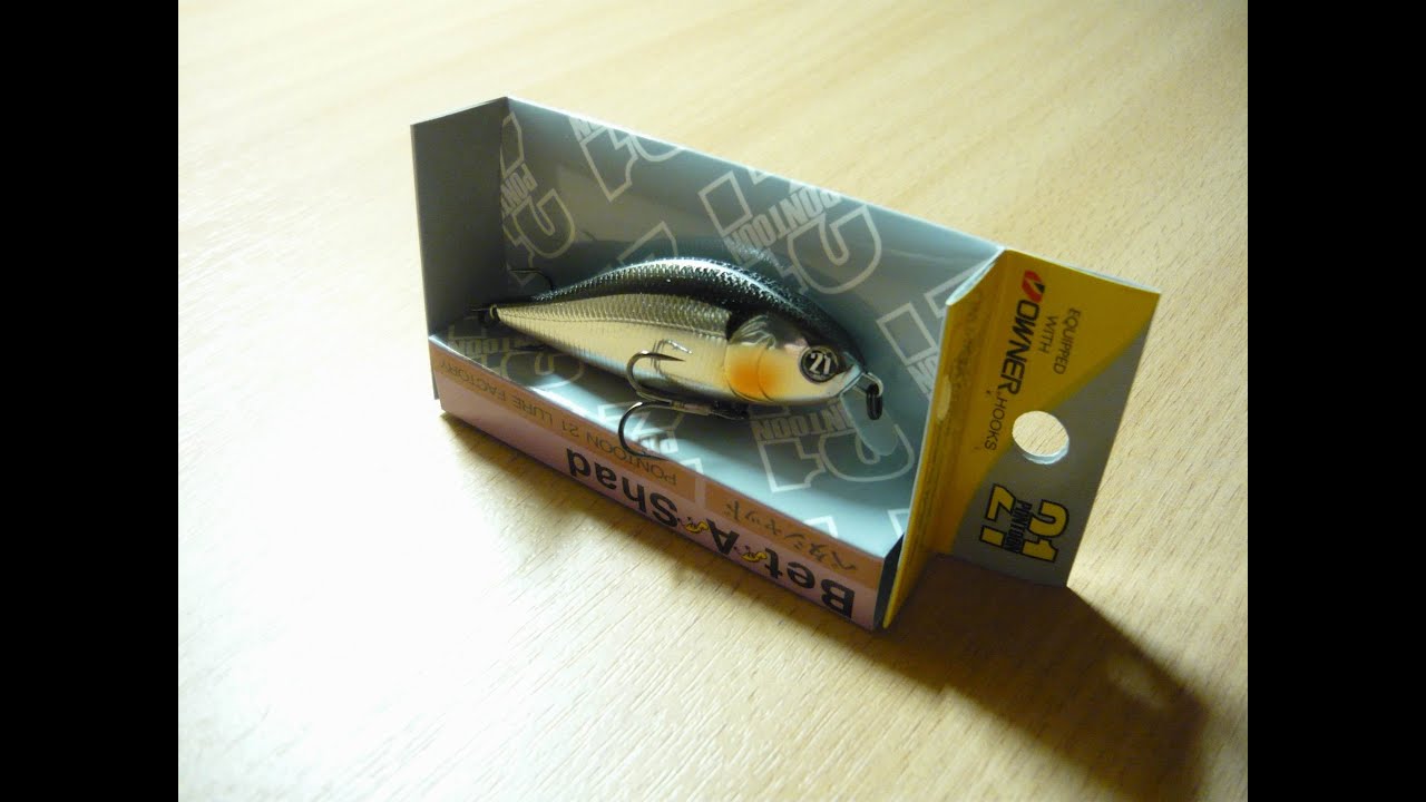 Обзор воблера Bet-A-Shad 63SP-SR Pontoon21