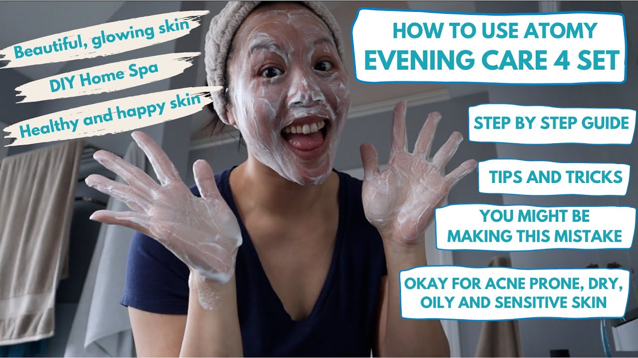 Atomy Evening Care 4 Set - Demo how to use and learn what you might be doing wrong! English