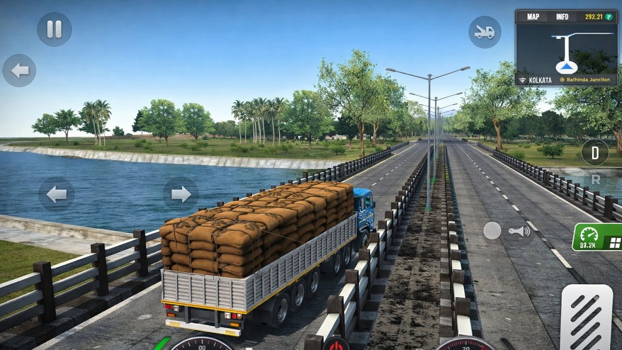 Bridge Crossing 🚛 Indian Truck Simulator
