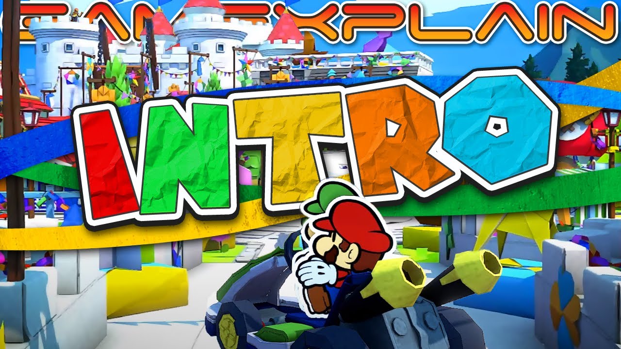 Paper Mario: The Origami King - Opening Cutscene