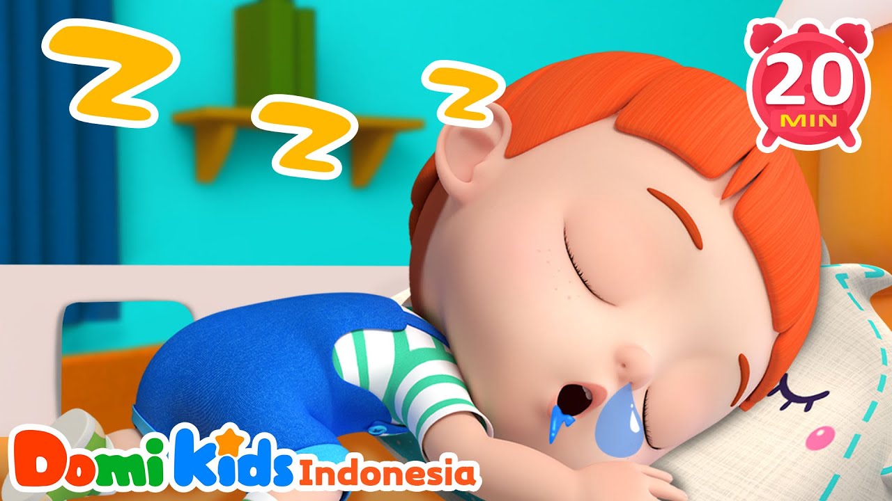 Waktunya Tidur 💤 Lagu Anak Penidur yang Tenang dan Lucu! | Kumpulan Lagu Anak Indonesia | Domi Kids