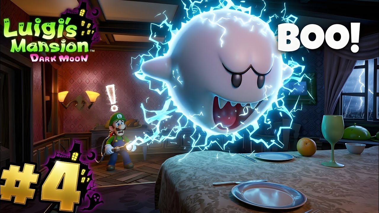 Luigi’s Mansion 2 👻 – Gloomy Manor Walkthrough #4 | Visual Tricks Mission 🎨👀