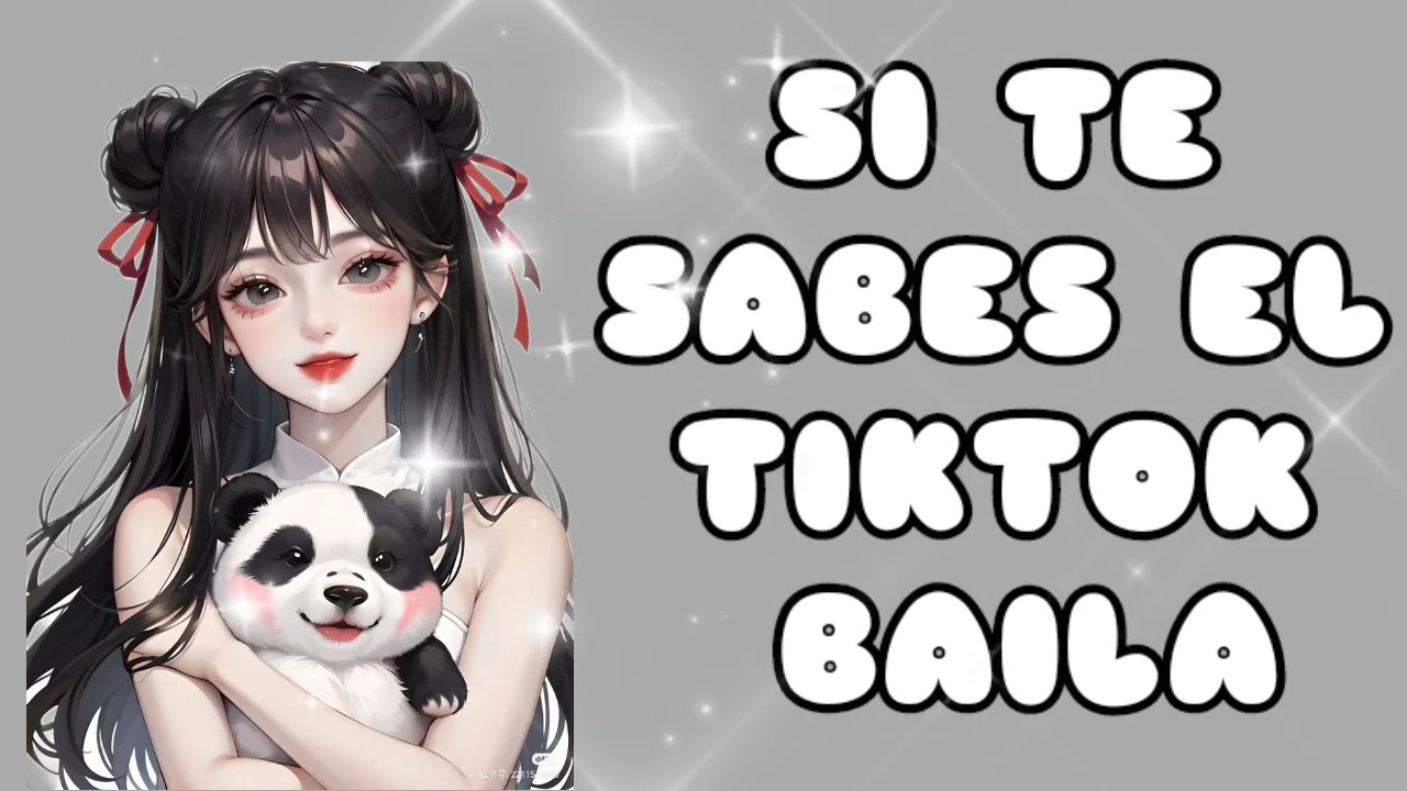 SI TE SABES EL TIKTOK  BAILA 😍2026