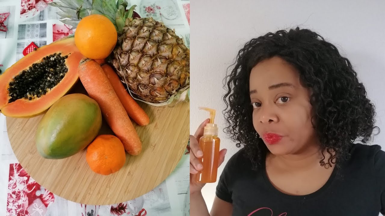 Huile ou macerat de fruit pour une teint éclatant