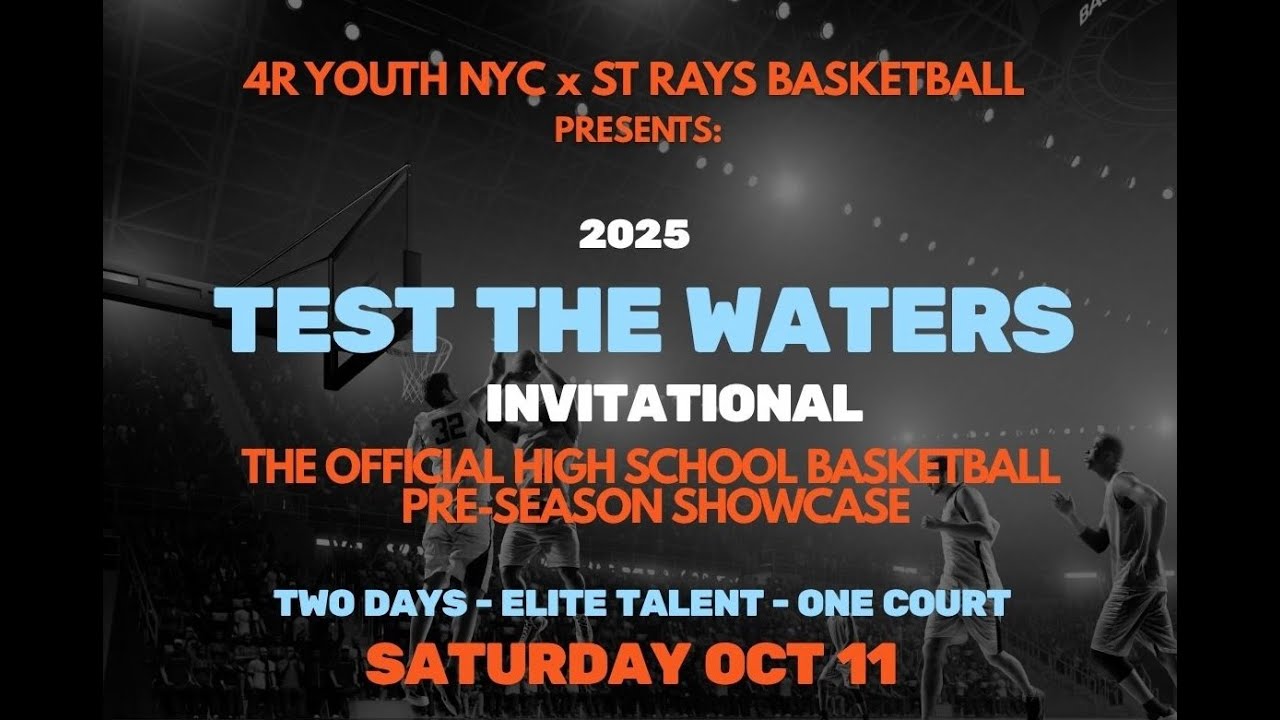 🏀 Brandeis VS ST Rays 🐦‍⬛ | 🌊Test The Waters 2025🌊