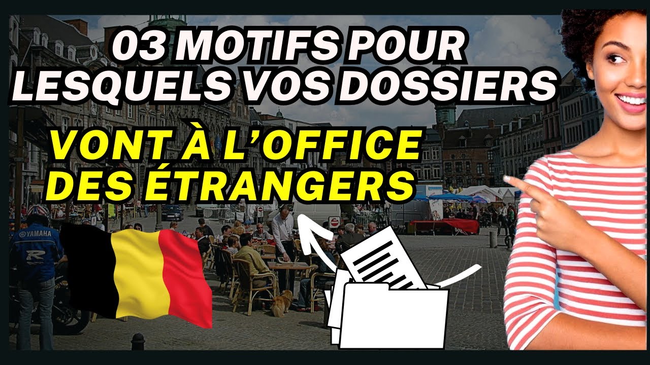 Voici pourquoi vos dossiers de VISA vont à l’office des étrangers 🇧🇪🥵
