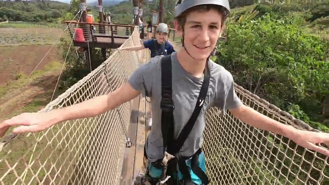 Ziplining Oahu