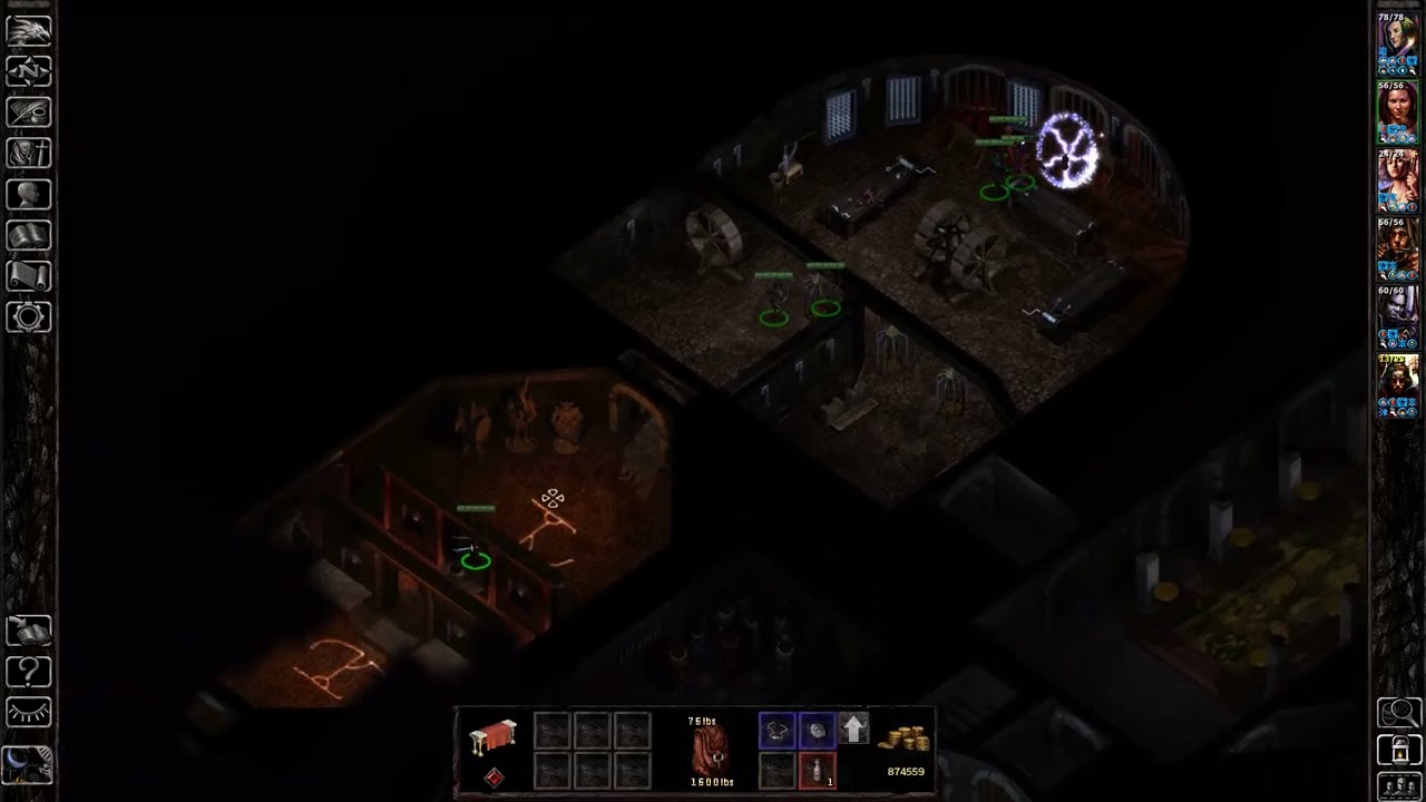 Baldur's Gate 1 - Башня Дурлага, уровень 2. ВСЕ решения головоломок