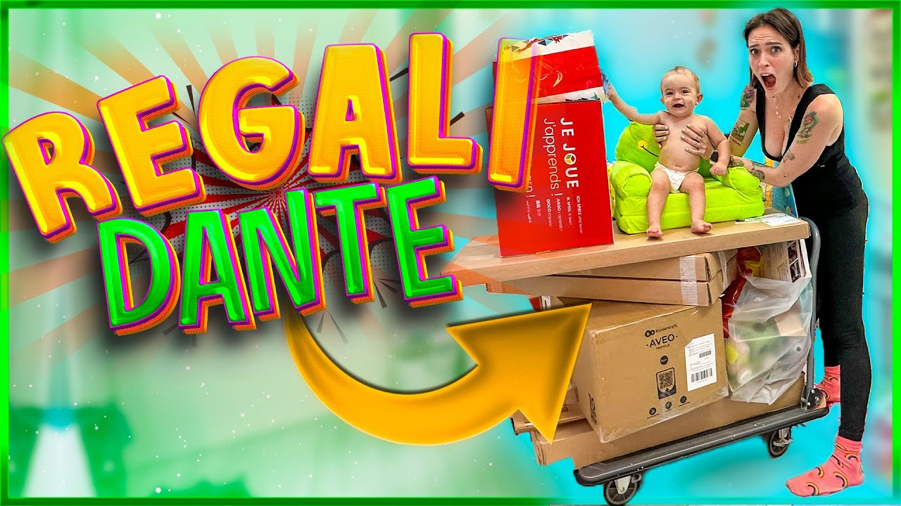 Tutti i REGALI del compleanno di Dante! FOLLIA!!!