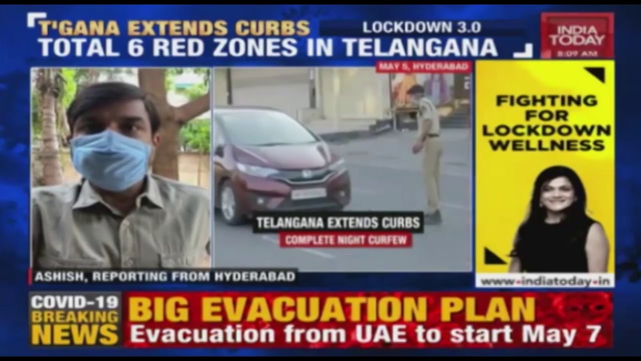 Extending Curbs: Telangana Government Extends Lockdown 3.0 Till May 29