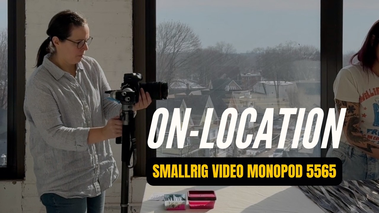 Putting the SmallRig Carbon Fiber Video Monopod 5565 to Work (On Location)
