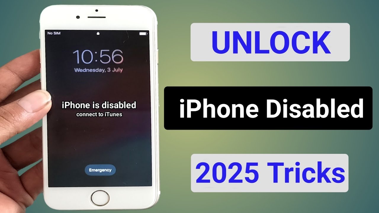 iphone is disabled connect to itunes 4/5/5s/6/6s/7/7plus/8/8plus 100% fix | 2025