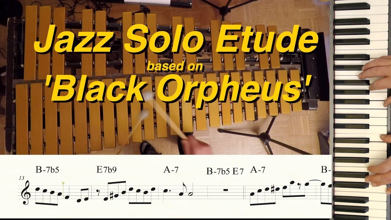 Jazz Vibraphone Etude: 'Black Orpheus'