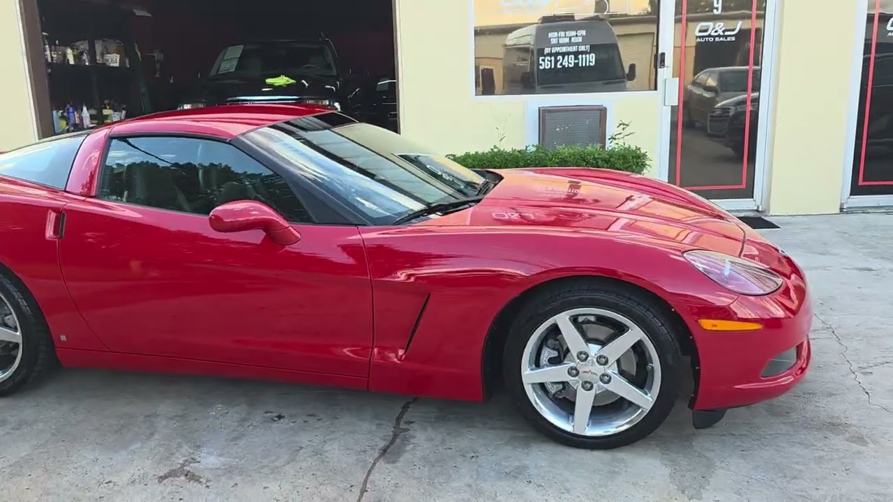 For Sale 2006 Corvette coupe Victory Red 40k miles Automatic transmission 24,995 obo Nice car!! 