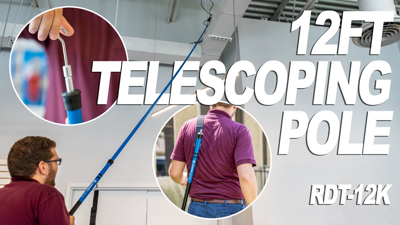 Jonard Tools 12ft Telescoping Pole (RDT-12K) Product Video