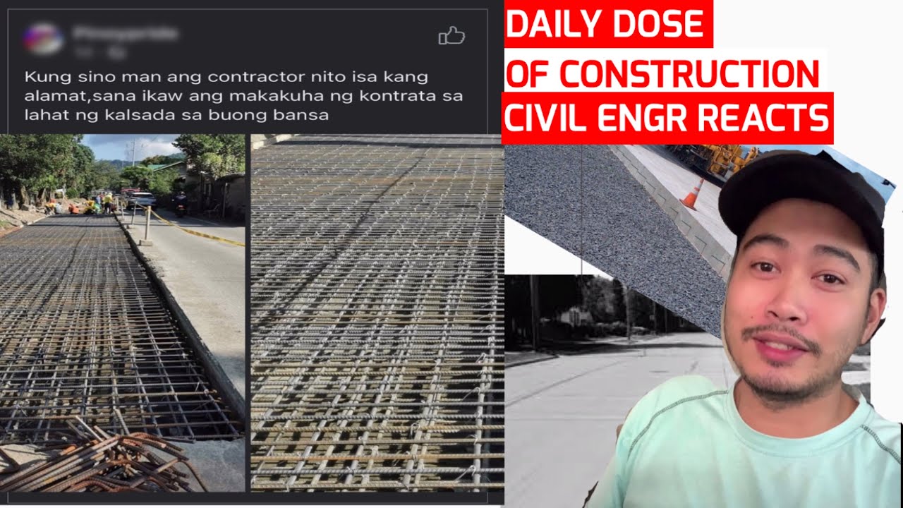 WELL REINFORCED CONCRETE ROAD IN BATANGAS : CIVIL ENGINEER REACTS | Daily Dose of Construction