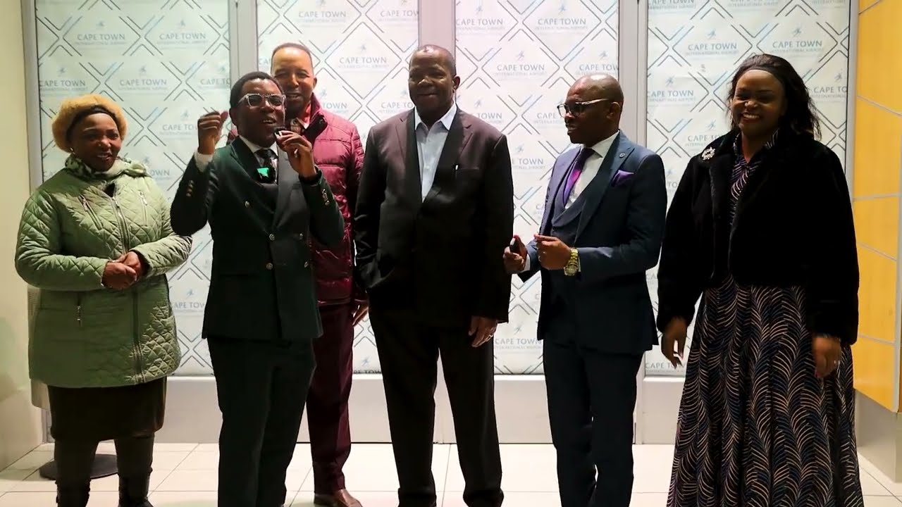 Family Convention  Speaker Archbishop EZ Soko Arrival at Cape Town International Airport
