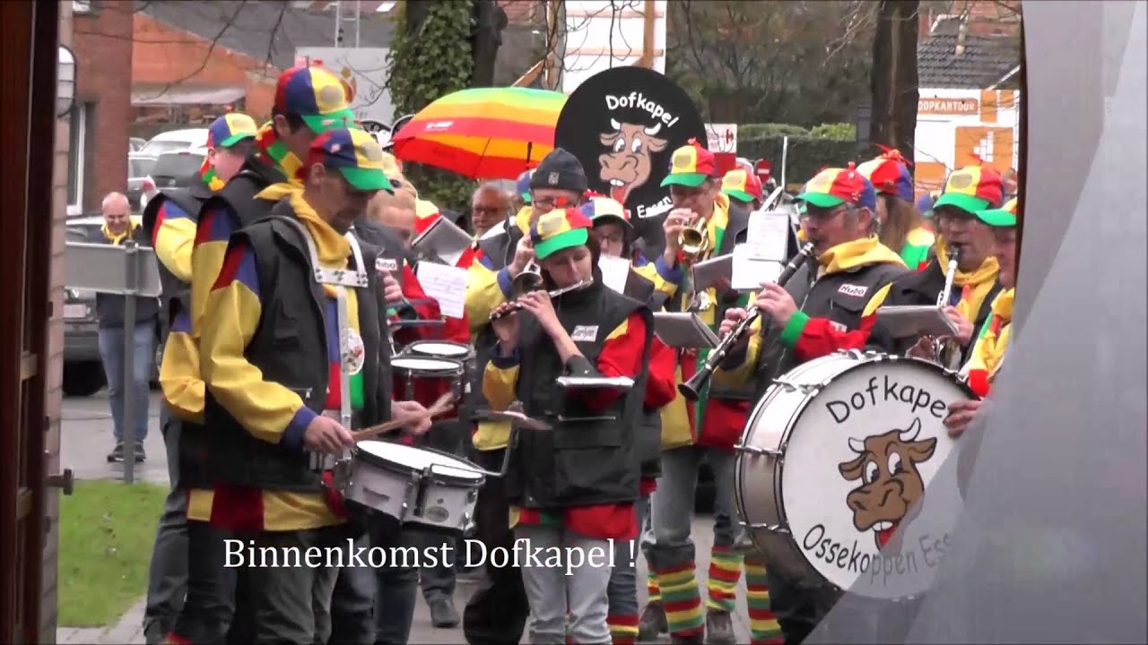 Carnaval in de Bijster met de Ossekoppen en Dofkapel!