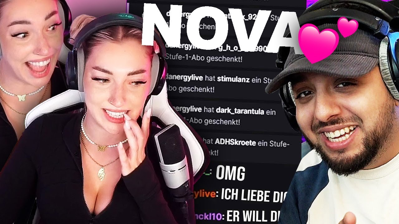 STARLETNOVA Reagiert auf meinen SONG für Sie .. (SIE FEIERT 🔥)