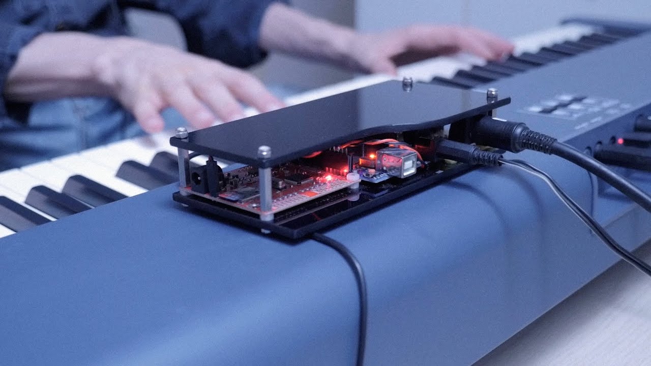 Playing Chopin with Arduino and WAV Trigger (realistic DIY piano sampler with dynamics)