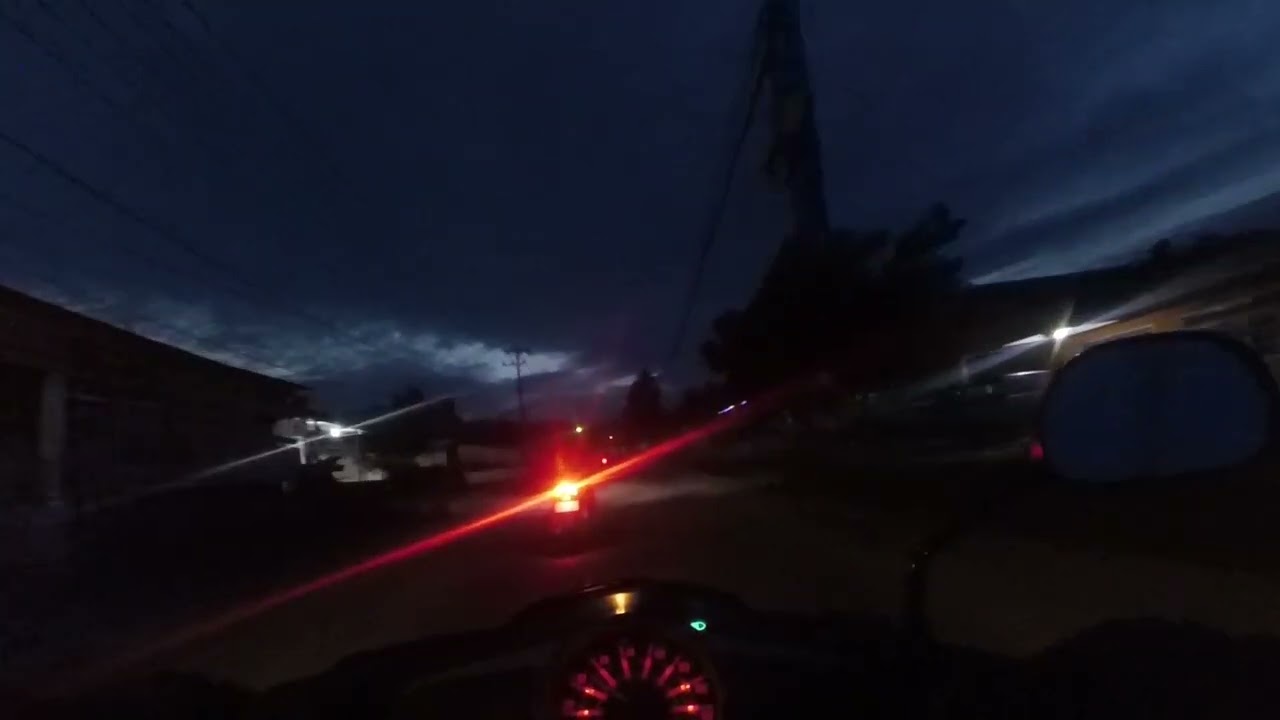 A quick incident on the road , But the ride Goes On