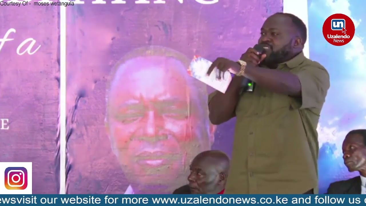 DRAMA: Senator David Wakoli Wafula Almost Attacked in Bungoma for Criticizing County Government