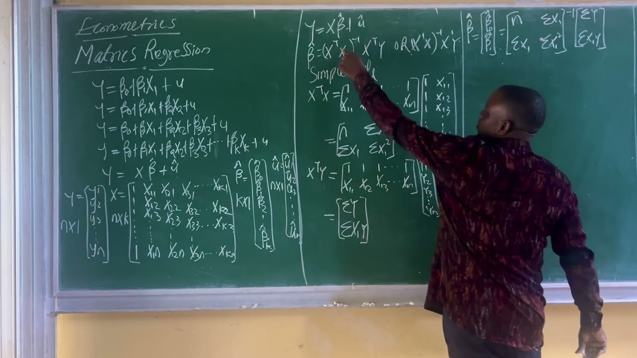 Matrix Regression