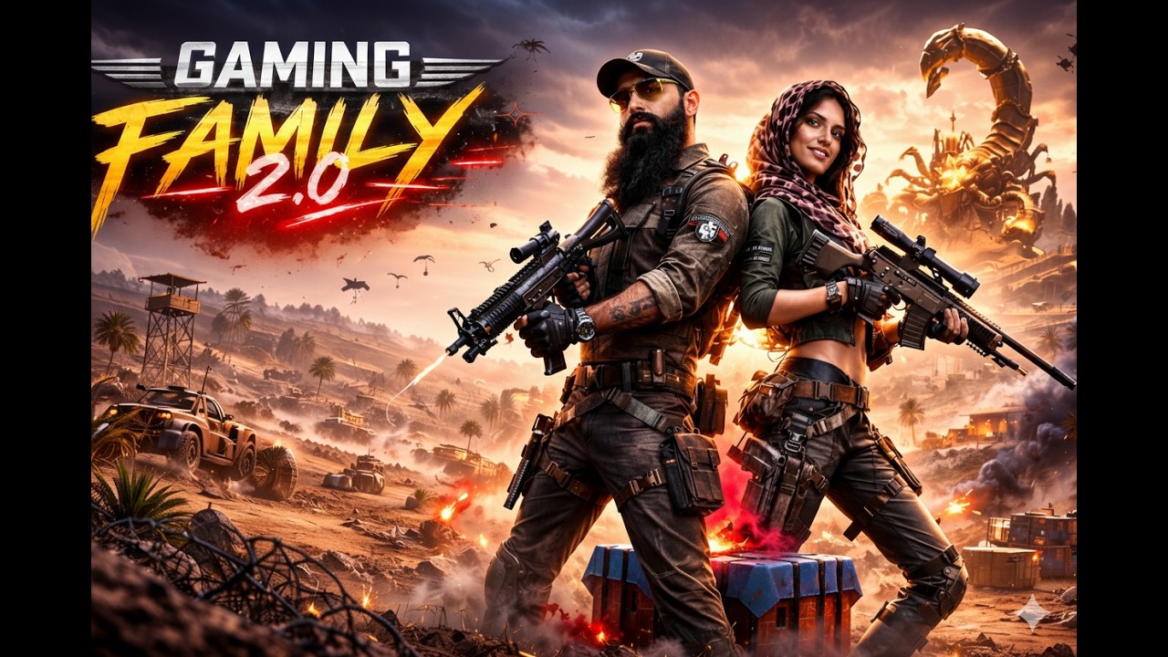 Gaming Family is Live | BGMI |....(Malayalam funny gameplay)